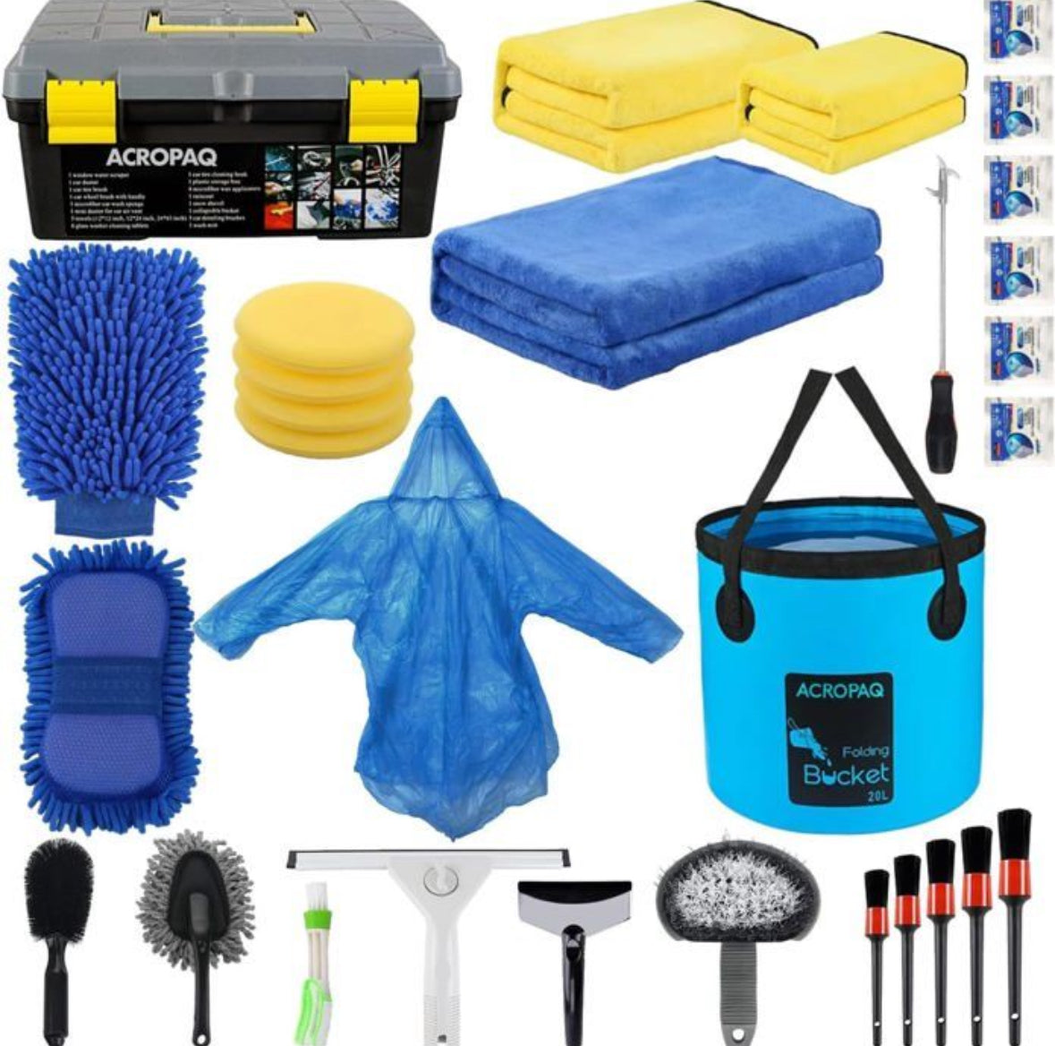 Coffret cadeau entretien voiture
