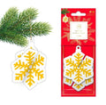 Désodorisants voiture parfums de Noël (lot de 3)