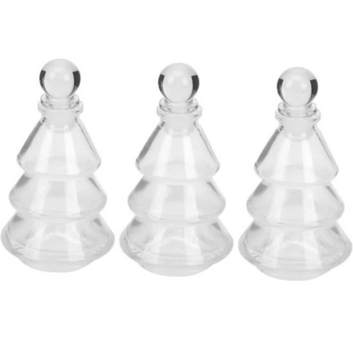 Désodorisants voiture parfums de Noël (lot de 3)