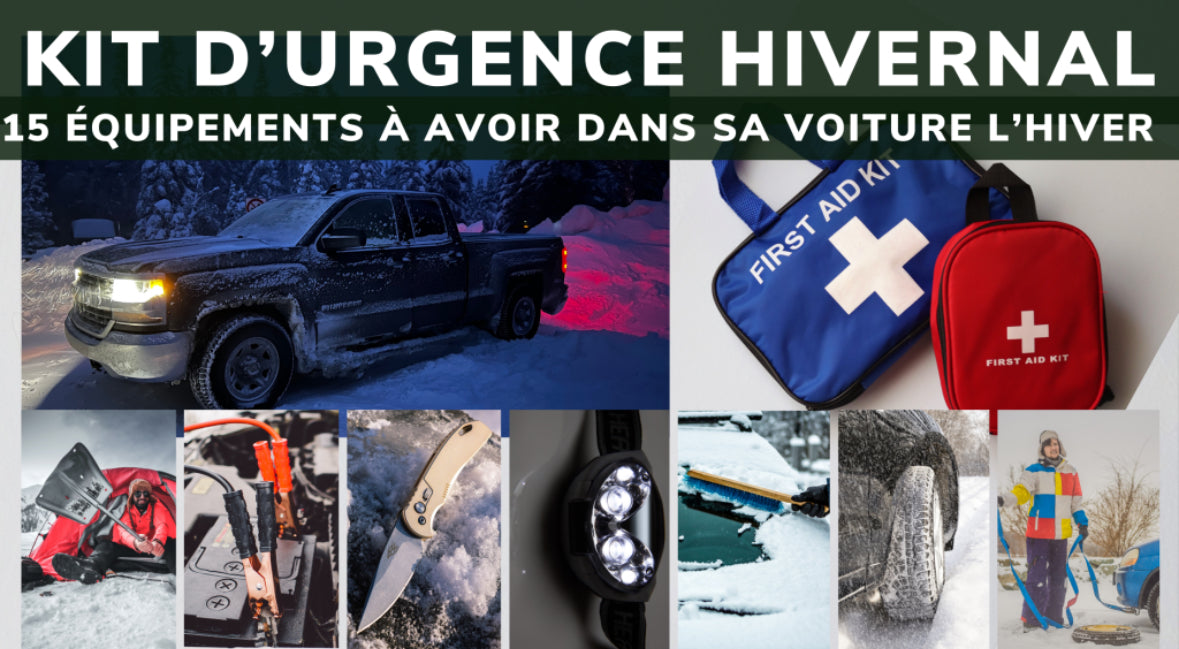 Kit d'urgence hiver pour voiture