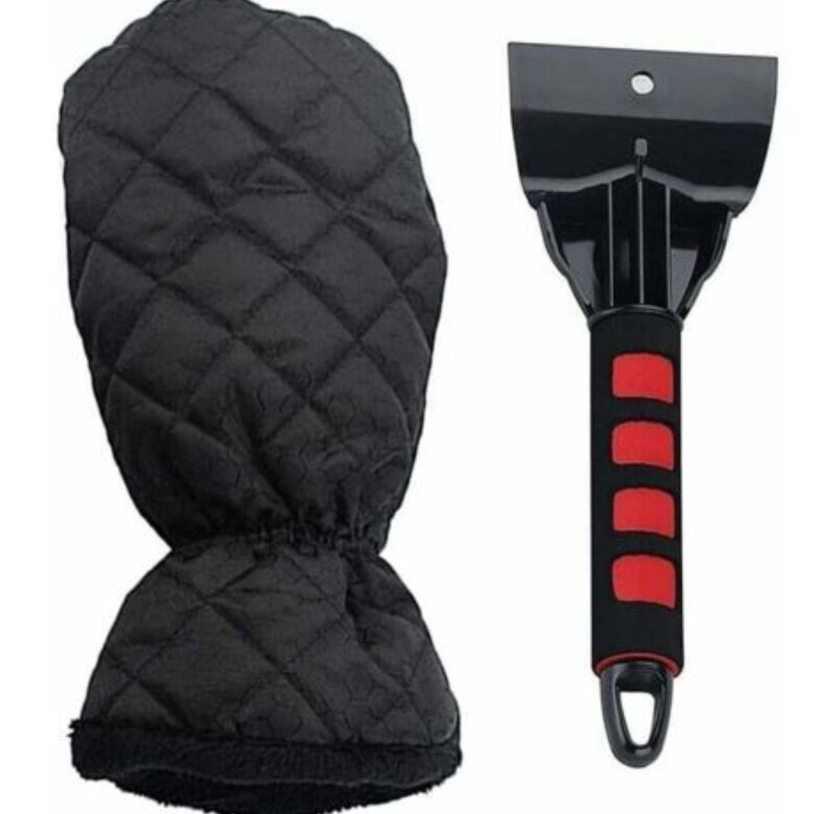 Grattoir à givre avec gant polaire